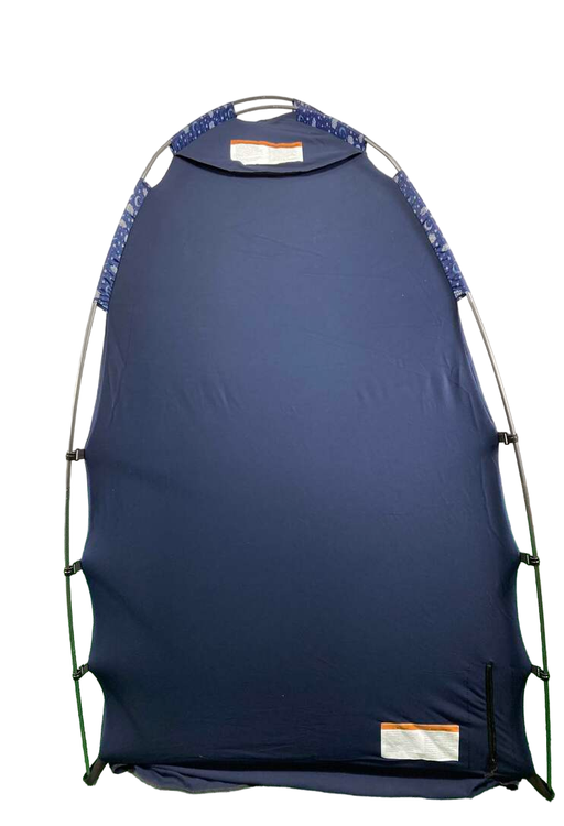 secondhand SlumberPod 3.0 Sleep Canopy, Navy with Night Sky Accents