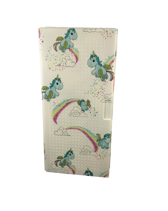 used JumpOff Jo Large Waterproof Foam Padded Playmat, Fairy Blossom