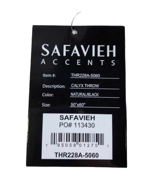 secondhand Safavieh Throw Blanket