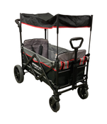 used Wonderfold X2 Push + Pull Double Stroller Wagon, 2021, Black