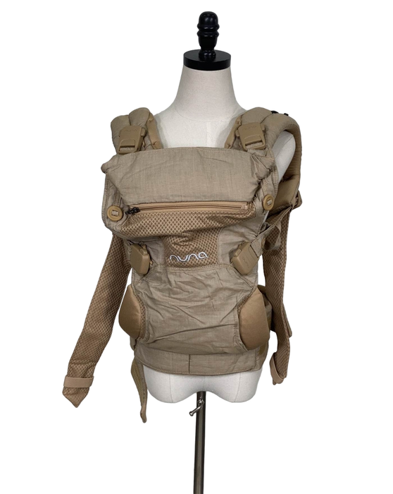 used Nuna Cudl Baby Carrier, Camel