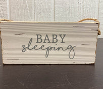 secondhand Baby Sleeping Sign