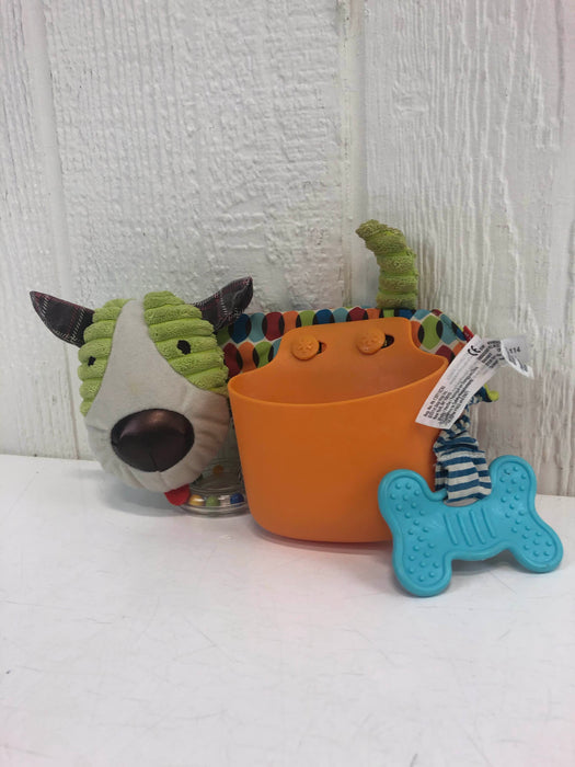 secondhand Skip Hop Stroller Bar Snack Toy, Puppy