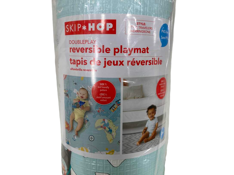 secondhand Skip Hop Reversible Foam Play Mat, Little Traveler