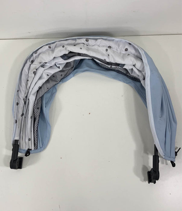 secondhand Mockingbird Extendable Canopy with Sunshade, Sky, Watercolor Drops