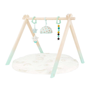 used B. toys Wooden Baby Play Gym