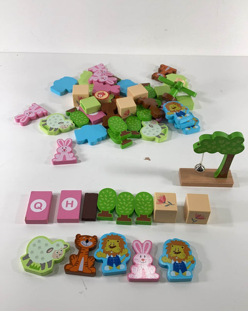 used Wooden Animal Blocks