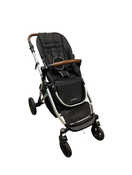 used Mockingbird Single Stroller, Black, Watercolor Drops, Silver With Penny Leather, 2022