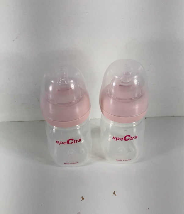 secondhand Spectra Baby Bottles With Slow Flow Nipples