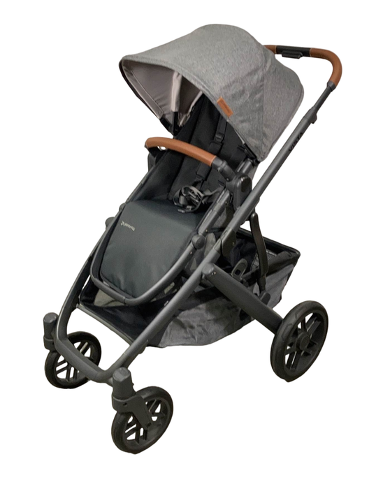 secondhand UPPAbaby VISTA V2 Double Stroller, 2022, Greyson (Charcoal Melange)