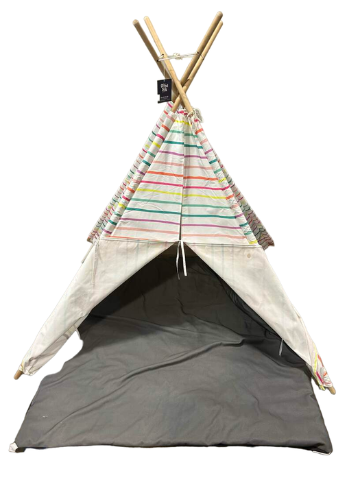 used Pillowfort Kid’s Teepee, With Teepee Floor Mat