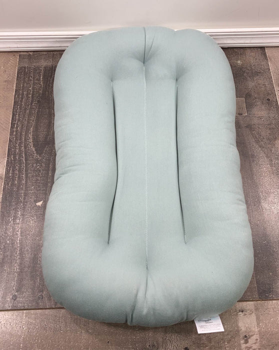 used Snuggle Me Organic Sensory Infant Lounger, Moss