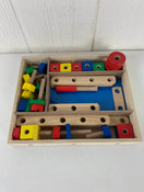 used Melissa & Doug Construction Set in a Box