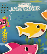 secondhand Pinkfong Baby Shark Wooden Sound Puzzle