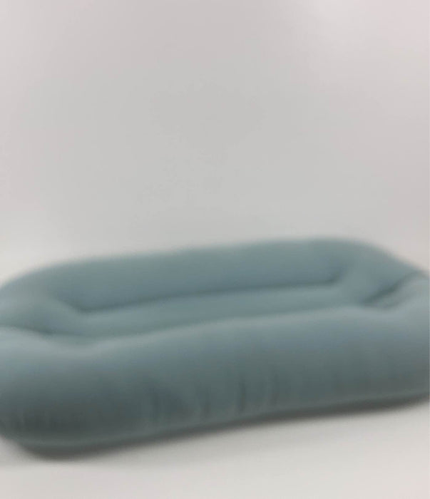 used Snuggle Me Organic Sensory Infant Lounger, Slate