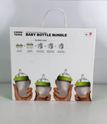 used Comotomo Baby Bottle Bundle Gift Set, Green