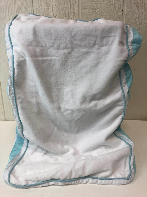 used Pottery Barn Kids Harper Changing Pad Cover, Aqua