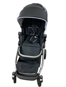 used Mockingbird Single to Double Stroller, Silver with Penny Leather, Black , Windowpane, 2022