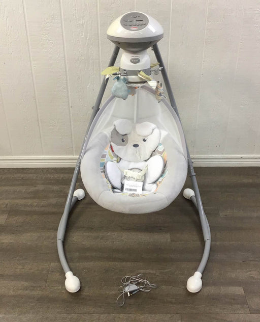 used Fisher Price Cradle 'n Swing, Sweet Snugapuppy Dreams