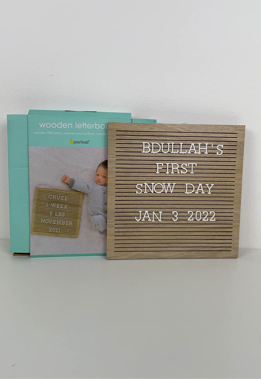 secondhand Pearhead Letterboard Set