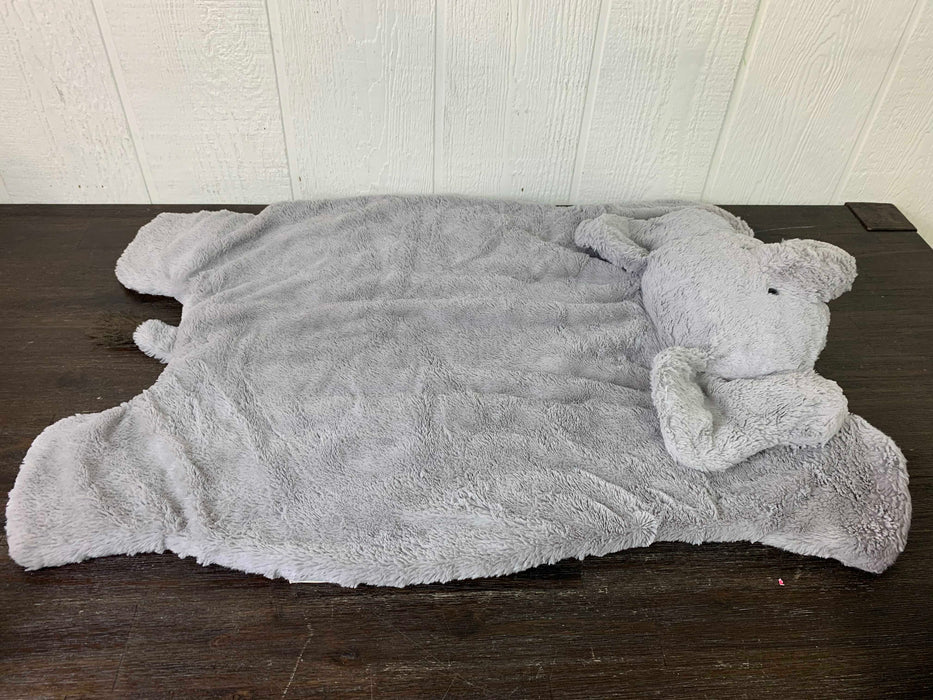 used Pottery Barn Kids Plush Play Mat, Elephant