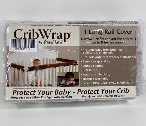 used Trend Lab Fleece CribWrap Rail Covers