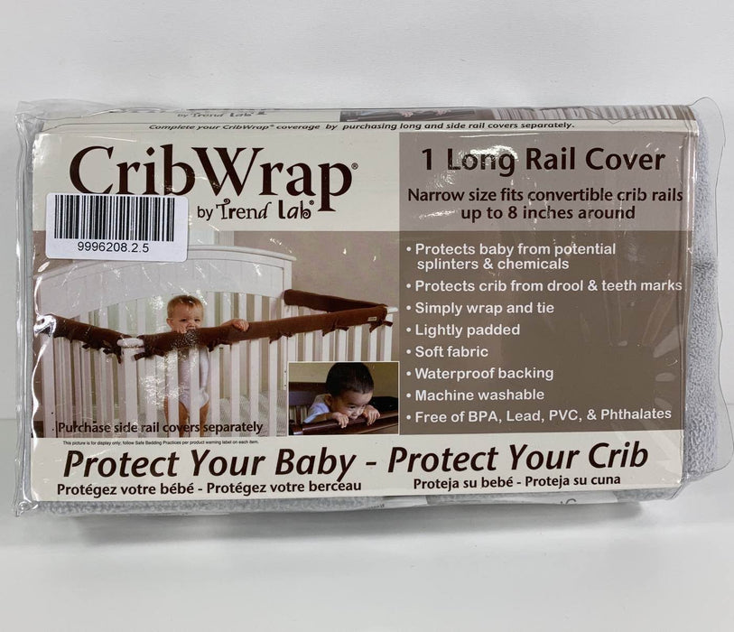 used Trend Lab Fleece CribWrap Rail Covers