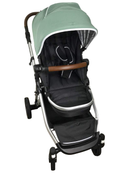 secondhand Mockingbird Single to Double Stroller, 2022, Silver with Penny Leather, Windowpane, Sage