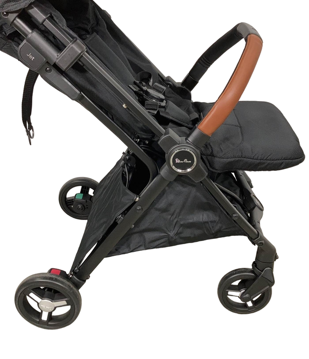 used Silver Cross Jet 3 Super Compact Stroller, 2022, Black