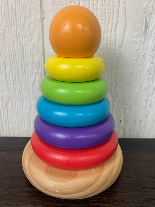 used Toys R Us Wooden Stacking Rings