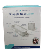 secondhand Baby Delight Snuggle Nest, Dream, Grey Scribbles