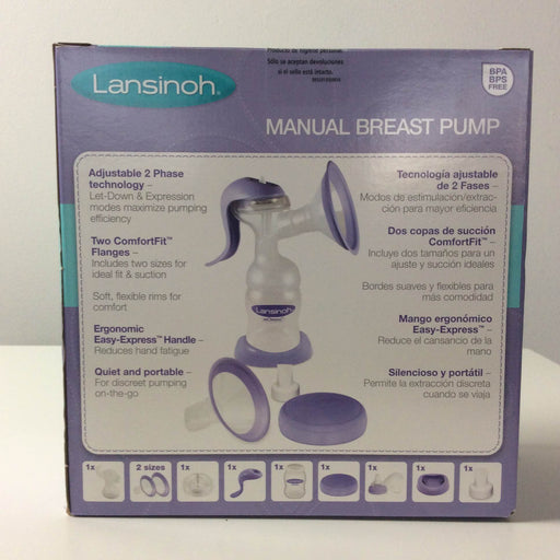 secondhand Lansinoh Manual Breast Pump