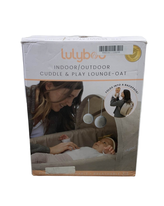 used Lulyboo Cuddle & Play Lounge, Oat