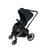 used Cybex E-PRIAM Electric Stroller, 2021, Deep Black, Chrome With Black Details