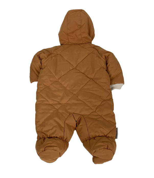 secondhand 7 A.M. Enfant Benji Snowsuit Bebe, 3-6m, Cognac