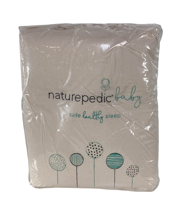 used Naturepedic Breathable Crib Mattress Cover