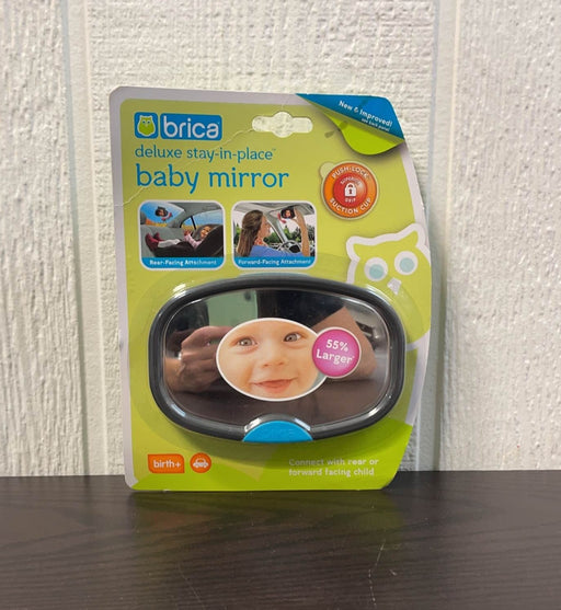 used Brica Stay in Place Baby Mirror