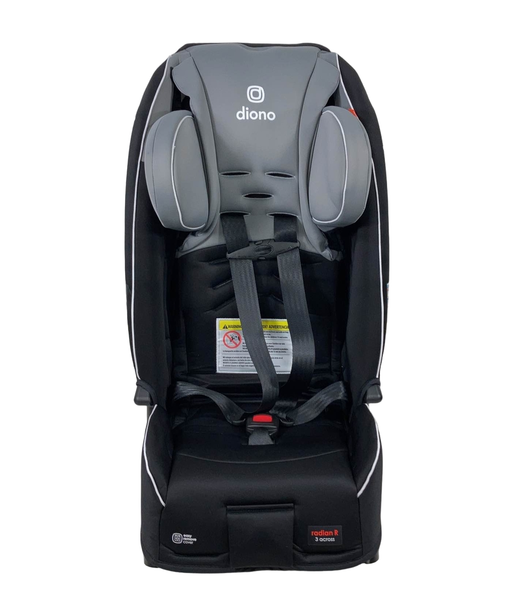 used Diono Radian 3RXT Convertible Car Seat, 2022, Black Gray