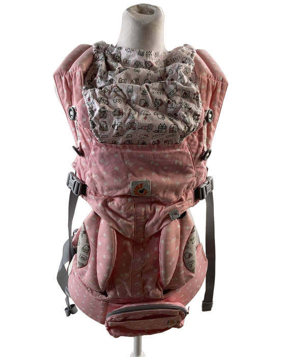 used Ergobaby Omni 360 Cotton Baby Carrier, Hello Kitty