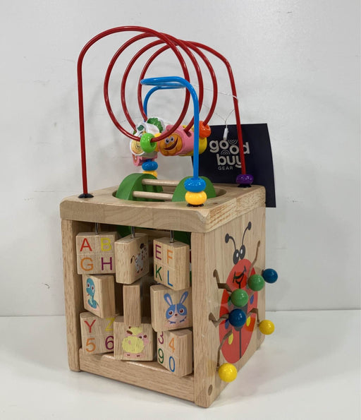 used Wooden Activity Cube