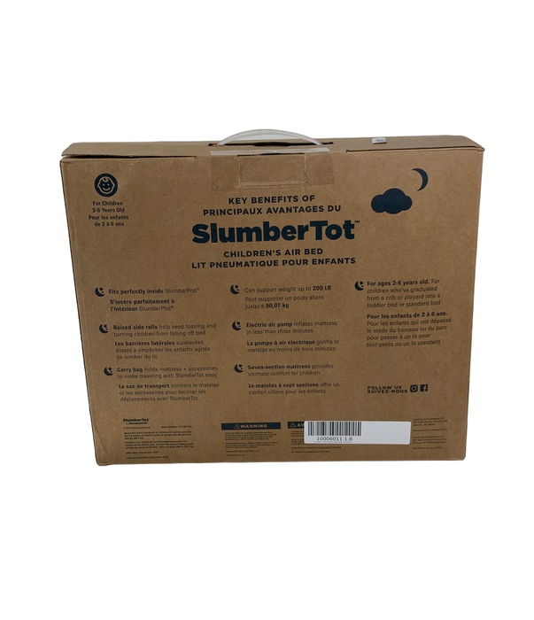 secondhand SlumberPod SlumberTot Inflatable Toddler Bed