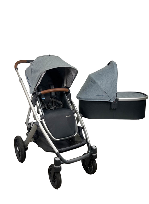 secondhand UPPAbaby VISTA Stroller, Gregory (Blue Melange), 2019