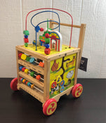 used Wooden Activity Cube