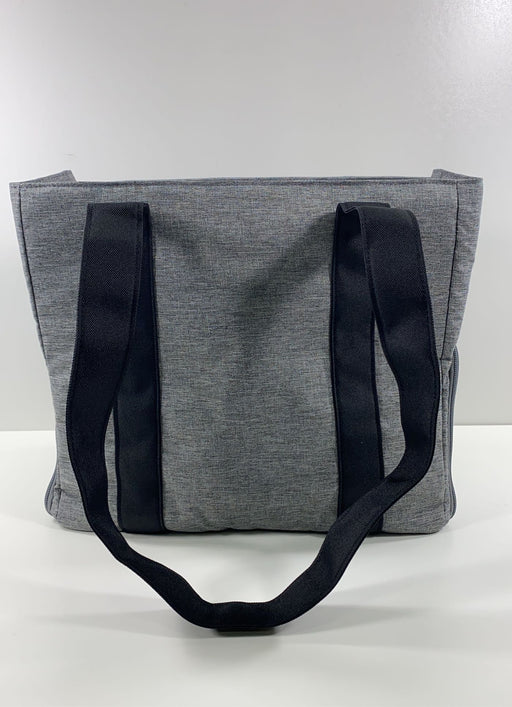 used Dr. Brown's Breast Pump Carryall Tote, Heather grey & black