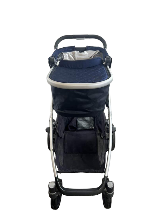 secondhand UPPAbaby VISTA V2 Stroller, Bassinet and Frame Only, Navy/Black, 2017