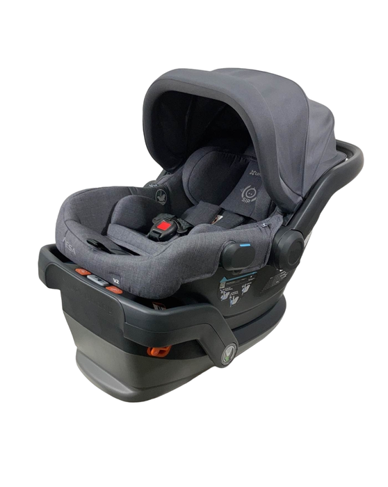 used UPPAbaby MESA V2 Infant Car Seat, Charcoal Melange Merino Wool), 2023