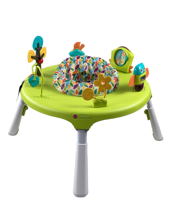 used Oribel PortaPlay Convertible Activity Center, Forest Friends