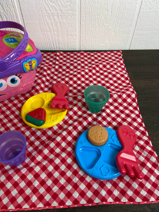 secondhand Leap Frog Shapes And Sharing Picnic Basket