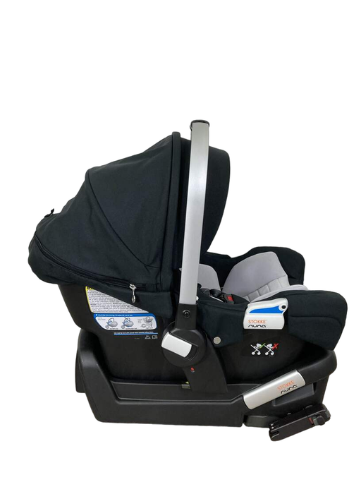 secondhand Stokke PIPA by Nuna Infant Car Seat, Black Melange, 2022