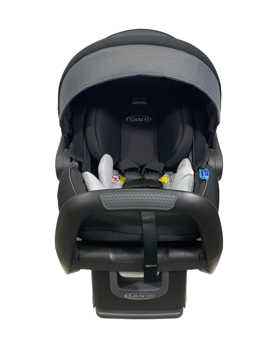 secondhand Graco SnugRide SnugFit 35 DLX Infant Car Seat, 2023, Spencer